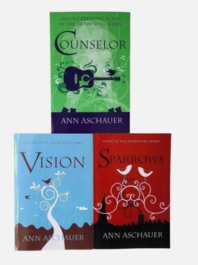 Book Lot Awakening Complete Series 1 2 3 Ann Aschauer Counselor Vision Sparrows